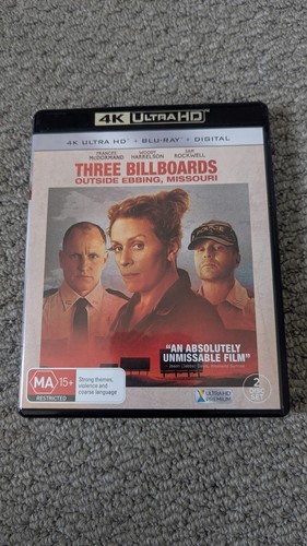 Three Billboards Outside Ebbing, Missouri (2017) disc cover