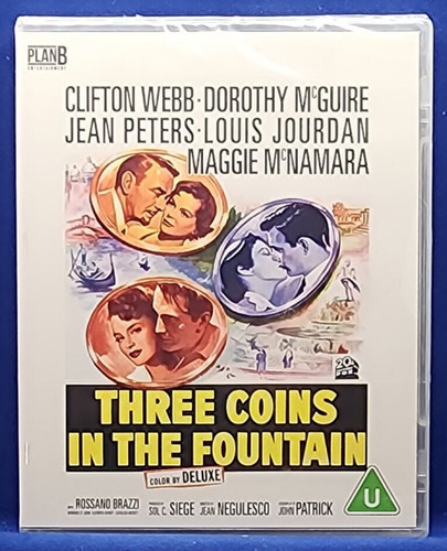 Three Coins in the Fountain (1954) disc cover