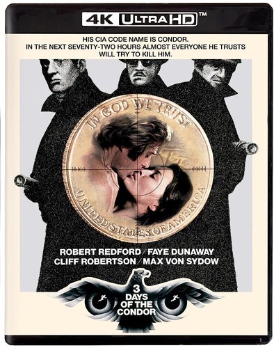 Three Days of the Condor (1975) disc cover