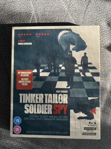 Tinker Tailor Soldier Spy (2011) disc cover