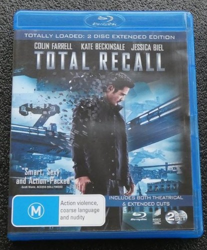 Total Recall (2012) disc cover