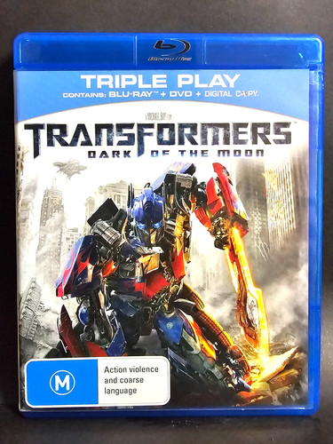 Transformers: Dark of the Moon (2011) disc cover