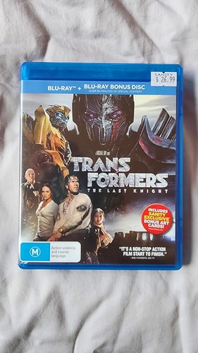 Transformers: The Last Knight (2017) disc cover