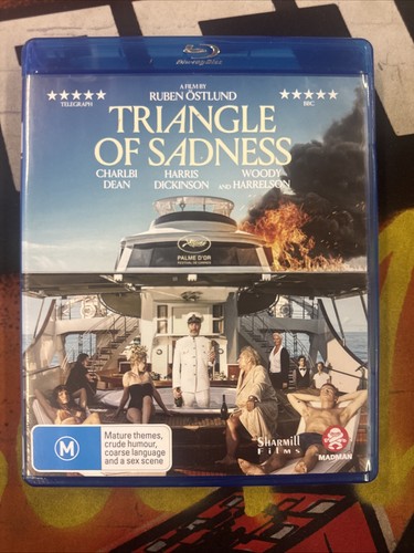 Triangle of Sadness (2022) disc cover