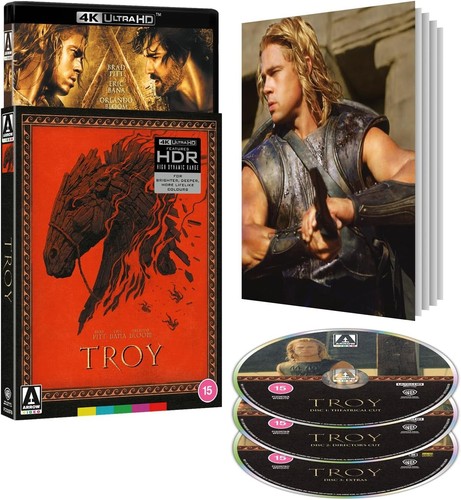 Troy (2004) disc cover