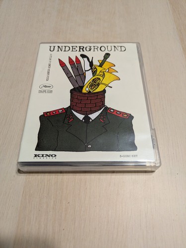 Underground (1995) disc cover