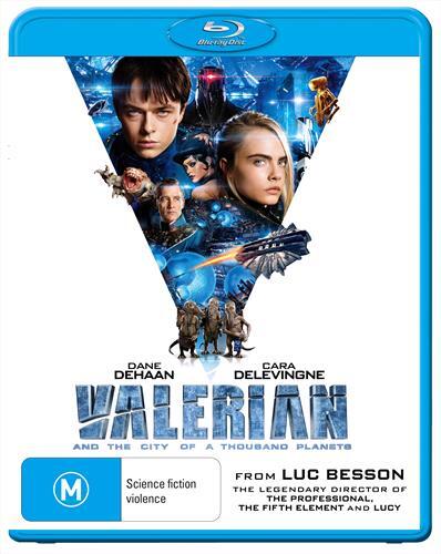 Valérian and the City of a Thousand Planets (2017) disc cover