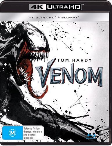 Venom (2018) disc cover