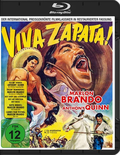 Viva Zapata! (1952) disc cover