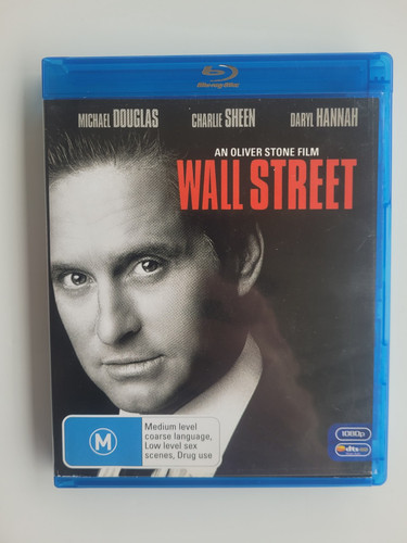 Wall Street (1987) disc cover