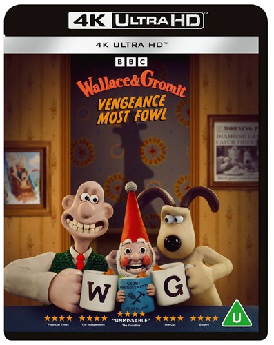 Wallace and Gromit: Vengeance Most Fowl (2024) disc cover