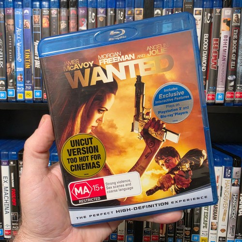 Wanted (2008) disc cover