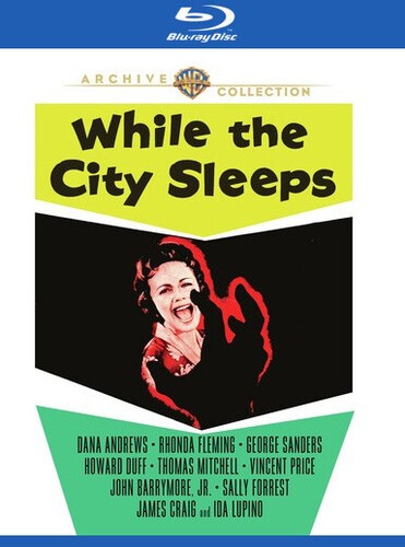 While the City Sleeps (1956) disc cover