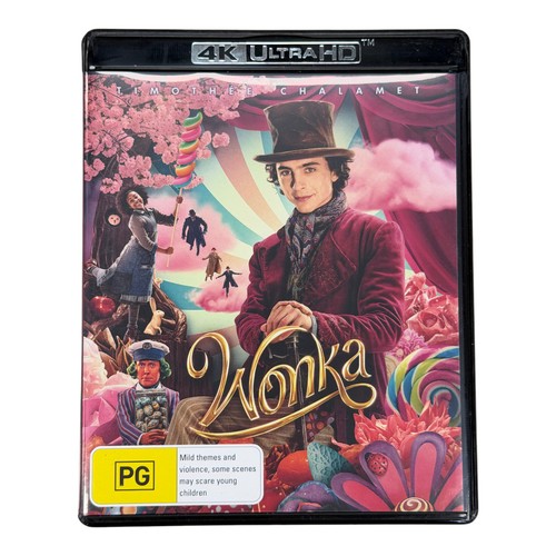 Wonka (2023) disc cover