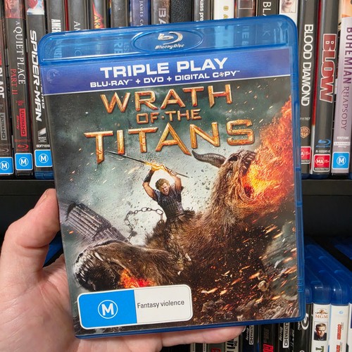 Wrath of the Titans (2012) disc cover