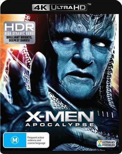 X-Men: Apocalypse (2016) disc cover