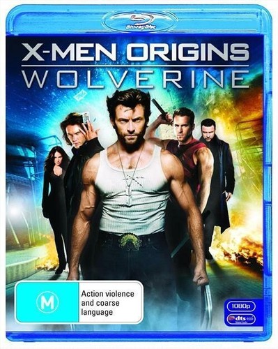 X-Men Origins: Wolverine (2009) disc cover
