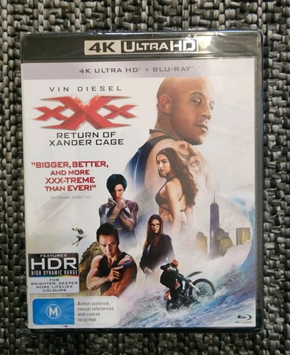 xXx Return of Xander Cage (2017) disc cover