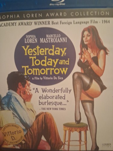 Yesterday, Today and Tomorrow (1963) disc cover