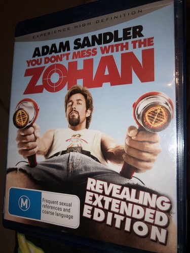 You Don't Mess with the Zohan (2008) disc cover