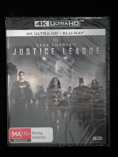 Zack Snyder's Justice League (2021) disc cover