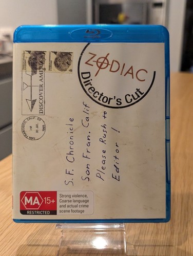 Zodiac (2007) disc cover